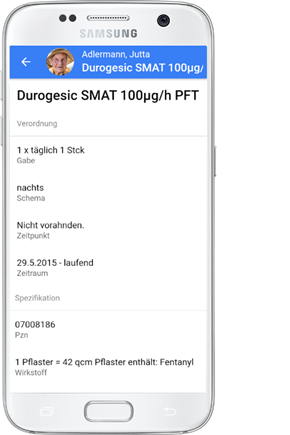 Vivendi NG Assist Medikamentenliste Details
